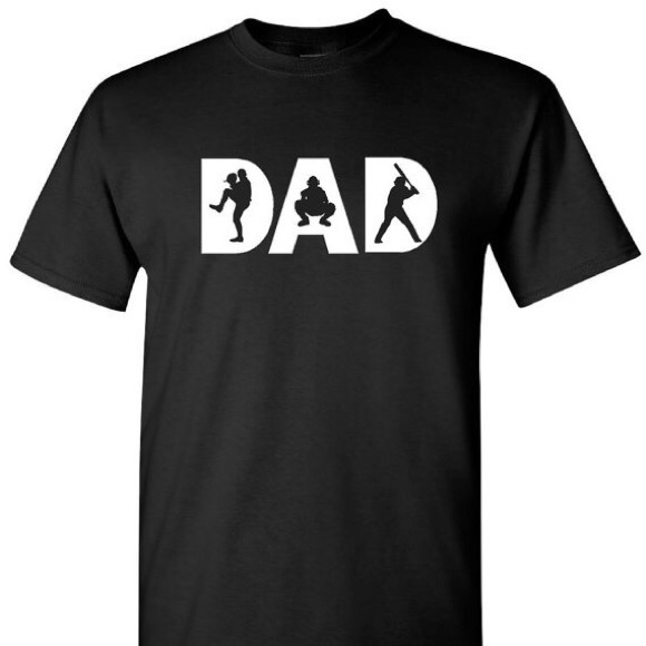 baseball dad t shirt